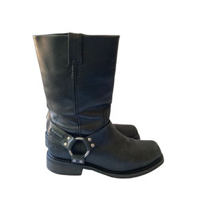 BATES Riding Collection Tahoe 11" Premium Leather Harness Boots Mens 9W Wide